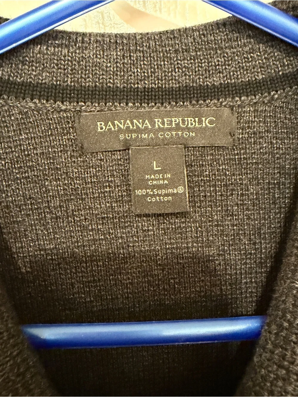 Banana Republic Charcoal Gray Zip-Front Jacket
